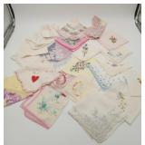 Handkerchief Applique Embroidered Textiles