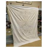 Bonnet Girl Embroidered Table Cloth 86x72