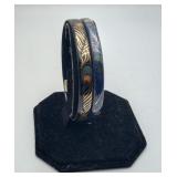Italy Laurana Enamel Bangle Bracelets
