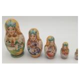 Russian Matryoshka Moscow Motif Nesting Doll