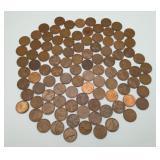 Wheat Back Wheatie Pennies US Coins 100 Total