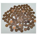 2 Rolls Wheat Pennies Unsearched One Cent Coins