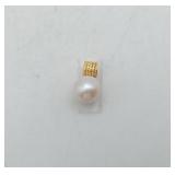 14k Gold Pearl Pendant Jewelry