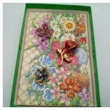 Joan Rivers Changeable Flower Pin Brooch MIB