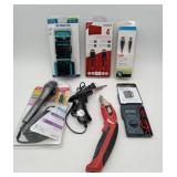 NIP USB Cords Straps Microphone Multi Meter