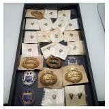 Military Uniform Pins Badges Augusta Academy LOT