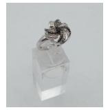 Sterling Pinwheel Like New Ring