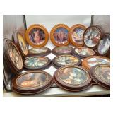 Franklin Mint Cat Kitty Collectors Plates 19pcs