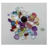 Mixed Faceted Gemstones 50 CTW Jewelry Making