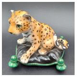 Lynn Chase Designs Jaguar Jungle Figure Leopard
