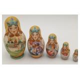 Moscow Nesting Stacking Doll Russian Matryoshka