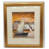 Setting Sail The Claddagh Co Galway Philip Gray
