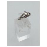 Sterling Silver Turtle Tortoise Ring