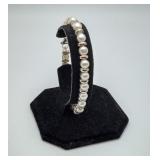 Sterling Honora Cultured Pearl Bracelet MIB