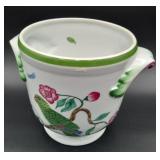Lynn Chase Parrots of Paradise Porcelain Planter