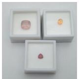 Red Labradite Mexican Fire Opal Zandrite Gemstones