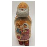 Ded Moroz Russian Santa Claus Hand Painted
