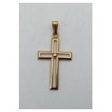Gold Filled Pendant Cross