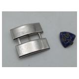 Sterling Silver Military Uniform Pins Badges