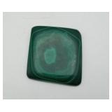 Malachite Square Polished Cabachon