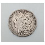 1895 Morgan Silver Dollar US Coin