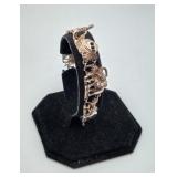 Sterling Silver Noah Ark Animal Bracelet 13.9 grms