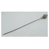Artichoke Sterling Silver TOP Hat Pin