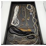 Costume Jewelry Seed Beads Heart Necklace Bracelet