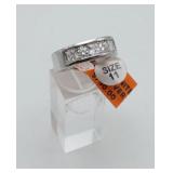 New Sterling 3.0 CTW Moissanite Diamond Ring