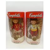 1990's Campbell's Coup Kids Skaters Boy & Girl MIB