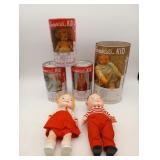 Campbell's Kid Junior Series Dolls 4 Total BOXED