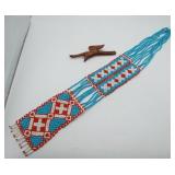 Native American Navajo Turquoise Bead Necklace