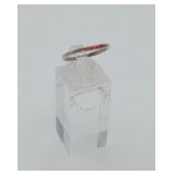 Sterling Silver Pink Turquoise Ring