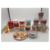 Vintage Aladdin Themos Campbell Up Cups Mugs