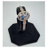 Bali Sterling Silver Dragon Kyanite Bracelet