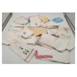 Butterfly Floral Linen Hand Towels & Napkins