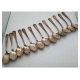 Silver Plate Movie Star Spoons & JFK Spoon