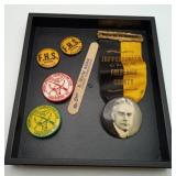 Frederick County Maryland Political Ribbon Buttons