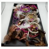 Native American Type Dream Catchers with Gemstones