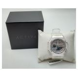 NIB Unisex Recon Digital  Watch Works 3Time Clear