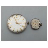 VTG Longines Movement Dial 2 Pcs 17 Jewels Watches