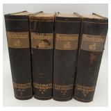 1920's German Encyclopedia Volume 1-4 Books