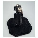 Persona Leather Black Wrap Sterling Clasp