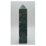 Moss Agate Crystal Polished Tower Rock Specimen