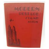 Postage Stamp Book With Various Stamps