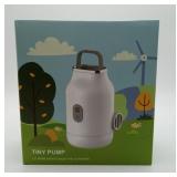 New In Box Tiny Air Pump For Travel 5 Nozzles