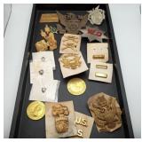 Military Cap Badges Citadel College US Army Pins