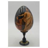 Russian Lacquer Resurrection of Christ Easter Egg