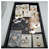 Costume Fashion Jewelry Earrings Necklace Bracelet