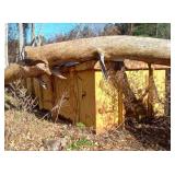 40' Steel Roll Of Dumpster & Contents